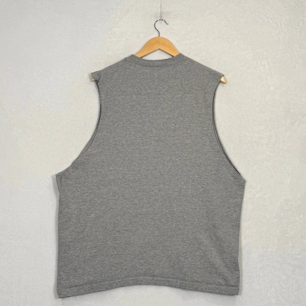Adidas Gray Boston Celtics Muscle Tank XL